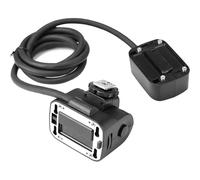 Godox EC200 II Extension Flash Head Adapter for Godox AD200 Pro II with 2-Meter Cable, 90° Upward Tilt, Cold Shoe with 1/4"-20 Thread