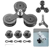 Godox ES01 K3 Suction Mount Set of 3, Magnetic Camera Light Holder