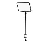 Godox ES45 E-sports LED Video Light Panel Max. 2500 Lumen 2800K-6500K Dimmable with C-Clamp Desk Mount Light Stand 2.4G Wireless Remote Controller for Live/Game Streaming Video Conference Lighting