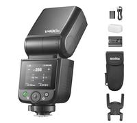 Godox Flash V480S TTL Li-ion Camera Flash with Touchscreen, 650 Full-Power Flashes, GN50 Guide Number, 2.4G X Wireless Sender/Receiver, High-Speed Sync 1/8000s, Compatible with Sony ZV-E10 a7IV