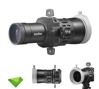 Godox FP-R-50 Flash Projector Attachment with 50° Wide-Angle Lens, Efficient Heat Dissipation, EF-Mount, for Godox V1/V1Pro/AD100Pro II, Ideal for Portrait, Product & Creative Lighting