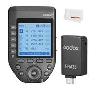 Godox FT433 S FT433-S TTL Wireless Flash Trigger for Sony Cameras,Built-in Wireless 433MHz,1/8000s,0-100m,LCD Screen,32 Channel,1-99 ID,Front and Rear Curtain Sync