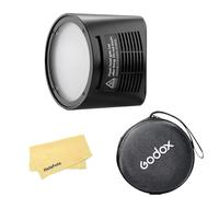 Godox H200R Round Flash Head for Godox AD200 AD200 Pro AD200Pro II Pocket Flash,200Ws Strong Power,Spiral Flash Tube,Natural and Soft Light Effects,180g Lightweight and Portable