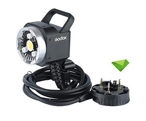 Godox H400P for AD400Pro AD400Pro II Flash Head Godox Mount Off-Flash Handheld Extension Extend Power Cable for AD400 Pro II Outdoor Flash Strobe, with Handheld Grip and Extra Light Head