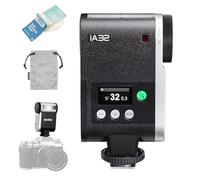 Godox iA32 Camera Flash Mini iFlash for Sony Canon Nikon Fuji Olympus | GN15 Recycle Time 2.5s, S1/S2 Optical Control, 8 Power Levels, Camera Flash Speedlite