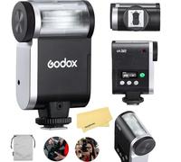Godox iA32 Mini Camera Flash for Canon Sony Nikon Fuji Panasonic Olympus Pentax and Other DSLR Camera,Digital Camera w/Standard Hot Shoe,2.5s Recycle Time,490 Full-Power Flashes,S1/S2 Optical Trigger