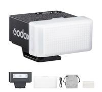 Godox iM20 Camera Flash with IM20-DF White Diffuser, USB C Charging Built-in Battery, 5 Levels Power Mini Flash for Fujifilm/Canon/Sony/Nikon/Panasonic/Olympus, for Camera with Single-Contact Hotshoe