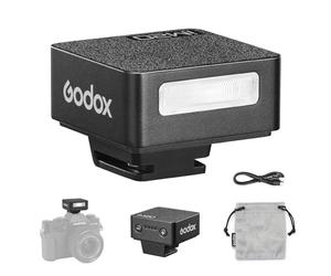 Godox iM20 Mini Camera Flash Speedlite - 470 mAh/Type-c Charge/440 Full-Power Flashes/3s Recycle Times/5 Power Levels/Manual,Camera Flash for Sony zve10/Sony zv1/Sony a7iii/Ricoh gr3/Fujifilm f1 etc.