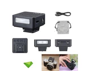 Godox iM20 Mini Speedlight for Canon, Sony, Fuji, Nikon, Panasonic Olympus Pentax, 3s Recycle Time, Approx.440 Flash Times, Flash for Sony ZV1, NOT for ZV-1F (Built-in Lithium Battery)