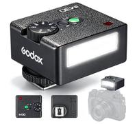 Godox iM30 Mini Flash for Canon, Nikon, Sony, Fuji, Olympus Single-Contact Hotshoe Cameras, Speedlite GN15, 7-Level Power Adjustment, 230 Flashes, S1/S2 Optical Slave Modes