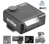 Godox iM30 Pro Mini Camera Flash for Sony/Canon/Nikon/Fuji/Ricoh/Olympus | Tilt Head,GN15,AUTO/M Mode,Li-ion Battery,550 Flashes,Pocket Size,1.5s Recycle,Universal Hot Shoe,Travel Portrait Photography