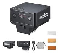 Godox IT20 C IT20C Mini Camera Flash Compatible with Canon Cameras, TTL Godox Flash,700+ Full Power,1.5s Recycle Time,USB-C Charging, with Magnetic Diffuser & Filter -Black