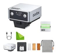 Godox iT20 C Mini Flash for Canon, TTL Auto Lighting, 1.5s Quick Recycle, 700 Shots Capacity, with Magnetic Color Filters, Compatible with R5 Mark II, R6 Mark II, R8, RP, R10, R100, R5, R7, R6(Silver)