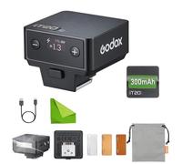 Godox iT20 C Mini Flash for Canon, TTL Auto Lighting, 1.5s Quick Recycle, 700 Shots Capacity, with Magnetic Color Filters, Compatible with R5 Mark II, R6 Mark II, R8, RP, R10, R100, R5, R7, R6(Black)