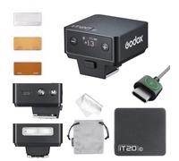 GODOX IT20 C TTL Mini Flash, IT20C Camera Flash with Spreader and Color Filter, Compatible with Canon EOS R RP R5 R6 R7 R5 Mark II R6 Mark II 90D 750D M50 M3 M6 Mark II