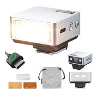 Godox iT20-F iT20 F Camera Flash Speedlite 6 Power Levels 700 Flashes At Full Power TTL 1.5s Recycle Times with Magnetic Colour Chip Single Contact Hot Shoe for Fuji Camera DSLR(Silver)