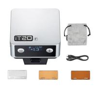 GODOX iT20 F TTL Mini Camera Flash, 1.5s Recycling, 700 Flashes Built-in Lithium Battery with Magnetic Diffuser Filters Compatible with Fujifilm Cameras (Silver)