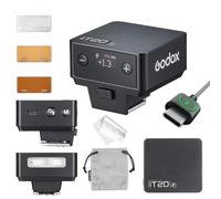 GODOX IT20 F TTL Mini Flash, IT20F Camera Flash with Spreader and Color Filter, Compatible with Fujifilm X100VI XT5 XM5 XT30 II XT50 XS20 XS10 X-E4 X-T4 X-T3 GFX50R