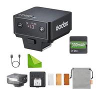 Godox iT20 N Mini Flash for Nikon, TTL Auto Lighting, 1.5s Quick Recycle, 700 Shots Capacity, with Magnetic Color Filters, Compatible with Z5 II, Z8, Z6 III, Z50 II, D850, D7500, D780, D750(Black)