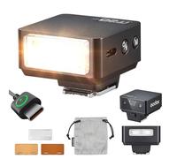 Godox iT20-O iT20 O Camera Flash Speedlite 6 Power Levels 700 Flashes At Full Power TTL 1.5s Recycle Times with Magnetic Colour Chip Single Contact Hot Shoe for Olympus Panasonic Camera DSLR(Black)