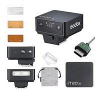 GODOX IT20 O TTL Mini Flash, IT20O Camera Flash with Spreader and Color Filter, Compatible with Olympus E-M1 PEN-F E-M10 II E-PL8 E-M10 III E-P5,Pana