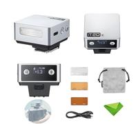 Godox iT20 R iT20-R TTL Flash for Ricoh GR III, IIIX, IIIX HDF, 700 Full Power Flash, 1.5s Recycling Time, Built-in Lithium Battery, Mini Flash Speedlight for Ricoh GR3, 3X, 3X HDF (Silver)