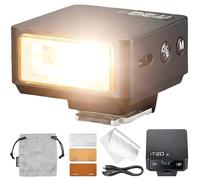 Godox iT20-R TTL Mini Flash for Ricoh GR III GR IIIx GR III HDF, iT20R Compact Clip-on Flash, P-TTL Compatible, USB-C Rechargeable Battery, Magnetic Colour Filter Included