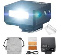 Godox iT20-R TTL Mini Flash for Ricoh GR III GR3, IT20R Compact On-Camera Flash, P-TTL Compatible, USB-C Rechargeable Battery, Magnetic Colour Filters Included