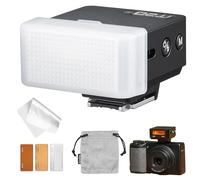 Godox iT20-R TTL Mini Flash for Ricoh GR III with IT20DF Diffuser, IT20R Compact On-Camera Flash, P-TTL Compatible, USB-C Rechargeable Battery, Magnetic Colour Filters Included