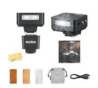 Godox iT20 S iT20-S TTL Camera Flash with TR TTL Hot Shoe Riser for Sony Camera Flash Speedlite Speedlight Light,7.4V/300mAh Lithium Battery,1.5s Recycle Time,700 Full-Power Flashes