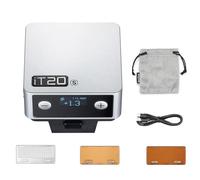 GODOX iT20 S TTL Mini Camera Flash, 1.5s Recycling, 700 Flashes Built-in Lithium Battery with Magnetic Diffuser Filters Compatible with Sony (Silver)