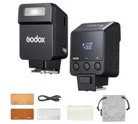 Godox iT22-N Flash for Nikon, On-camera Flash with Intuitive Screen, 1.5s Recycle, 700 Full Power Flashes, USB-C Charge, Built-in Battery, Godox iT22N Pocket Flash Speedlight (Black)