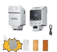 Godox iT22 N Mini TTL Camera Flash Speedlight 700 Flash Time,1.5s Recycling Time with Magnetic Color Filters for Nikon Cameras (Silver, N)