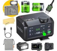 Godox iT30 Pro L iT30Pro L TTL Mini Camera Flash for Leica Flash Speedlight Speedlite,Wireless Master & Receiver,Full-Color Touchscreen,Built-in Diffuser,7.4V/900mAh Lithium Battery,1.5s Recycle Time
