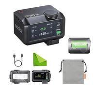 Godox iT30 Pro O Mini Camera Flash, TTL Mode Auto Exposure, 2.4G Wireless HSS 1/8000, 120g Compact Size, 2.8" Touchscreen & Dial, Built-in Diffuser, On-Location Shooting for Olympus/Panasonic(Black)
