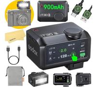 GODOX iT30 Pro S TTL Mini Camera Flash for Sony a6400,a6700,a7IV,a7V,ZV-E10 | ZV-E10 II,A7C,A7CII,a6000,a6100,a6500,a7R,a7RII,a7M3,a7III,a7RIV,A9III Etc Cameras,2.4G HSS 1/8000s,Touch Screen Mini Flash