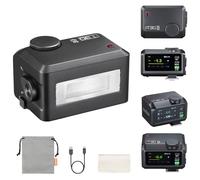 Godox iT30Pro-C Mini TTL Camera Flash for Canon, 2.8" Full-Color Touchscreen, 2.4G X Wireless 1/8000 HSS Speedlight, 1.5s Recycle, 560 Full Power Flashes with Rechargeable Battery (Black)