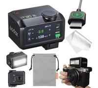 Godox iT30Pro N TTL Mini Camera Flash, iT30 Pro N 2.4G HSS 1/8000s TTL Wireless Flash, Compatible with Nikon Z5II Z6III Z8 Z50II Z30 D850 Z5 Z50 ZFC Z6II Z9 Z7 D5600 D750 (Black)