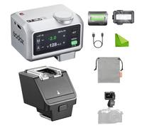 Godox iT30Pro N with TR Hot Shoe Riser N, TTL Flash for Nikon, HSS 1/8000 Seconds, 2.4G Xsystem (Master/Receiver) Full-Color Touchscreen, Flash for Nikon D810,D850,Z7,Z6,Z8,Z7II (Silver)