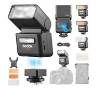 Godox iT32 Flash with X5N Trigger for Nikon, Touchscreen, 2.4G TTL HSS | Magnetic Hotshoe/Trigger, Built-in Battery, USB C Charge, GODOX IT32 TTL Mini Flash Speedlite with X5 N Trigger (iT32 + X5N)