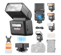Godox iT32 Flash with X5O Trigger for Olympus/Panasonic, Touchscreen TTL | Magnetic Hotshoe/Trigger, Built-in Battery, USB C Charge, GODOX IT32 TTL Mini Flash Speedlite with X5 O Trigger (iT32 + X5O)