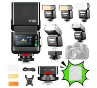 Godox iT32 TTL Camera Flash with X5-L Wireless Trigger for Leica SL2 SL3 | SL (Typ 601) Q3 43 Q3 Q2 Q1 M10-R M10, 2.4G HSS 1/8000s, Magnetic Hotshoe & Trigger 2-in-1 Mini Camera Flash