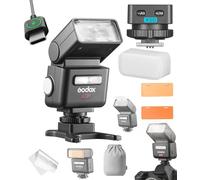 Godox iT32 TTL Camera Flash with X5-O Flash Trigger, 2.4G HSS 1/8000s TTL Wireless Flash, Compatible with Olympus E-M1 PEN-F E-M10 II E-PL8 E-M10 III E-P5,Panasonic GH4 100 F1 G85 GX85 LX100 S1