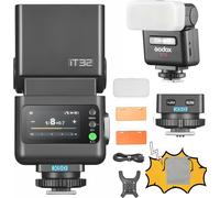 Godox It32 TTL Camera Flash with X5 O Wireless Flash Trigger 2.4Ghz HSS 1/8000S