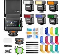 Godox iT32 TTL Camera Flash with X5S Wireless Trigger & MA02 Magnetic Accessory Kit for Sony, Magnetic Hotshoe & Trigger 2-in-1,Compatible with Sony ZV-E10 II ZV-E10 ZV-E1 a7III a6700 a6400 a7C II a7C