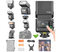Godox IT32 TTL Camera Flash+X5N Trigger for Nikon Z8,Z6,Z7II,ZFC,Z9,D850 | D800, D750, D700, D610, D500, D200, D300S, D5, D4, D810, D780, D5300,D5200,D5100,D5000,D3300,etc Magnetic Hotshoe&Trigger2in1