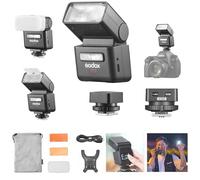 Godox IT32 TTL Flash+X5F for Fujifilm Fuji Cameras, Tochscreen Speedlight, 2.4G Wireless, GN18, HSS, Recycle Time 1.5s, Magnetic Interface, LED Modeling Lamp, on/Off Camera Flash for Wedding, Portrait