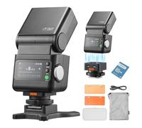 Godox iT32 TTL Mini Camera Flash with X5S Trigger Compatible for Sony | 2.4G HSS 1/8000s Tochscreen Speedlight, Auto/Manual/Multi, Built-in Battery,Magnetic Hot Shoe, LED Modeling Lamp Compatible