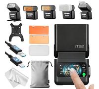 Godox iT32 TTL Mini Flash, 2.4GHz HSS 1/8000s Wireless TTL Camera Flash with Touchscreen, Built-in Battery & LED Modelling Light, Modular System Compatible with Optional X5 Series Triggers