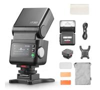 Godox iT32 with X5-C Camera Flash Kit for Canon, Detachable Magnetic Hotshoe/Trigger Design with TTL & HSS, 2.4G Multi-Flash Sync, Built-in Battery, Touch Screen, with Diffuser, Filters, Storage Bag